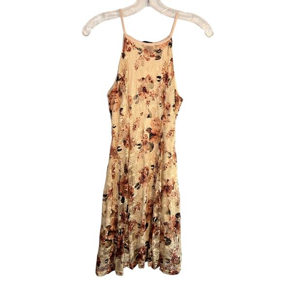 rue21 XS Women's Yellow Sleeveless Sun  Dress Miss Size 0 2 Extra Small - Picture 2 of 5